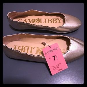 Sam & Libby Gold Flats